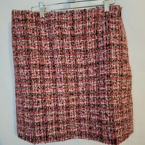 Women's Talbots Pink Marled Skirt Petite 6p